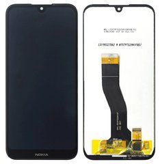 Дисплей Nokia 4.2 Dual Sim модуль в сборе с тачскрином, черный, High Copy, без рамки