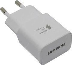 Зарядний пристрій, зарядне Samsung USB вхід 5В 2A/9В 1.67 A, 220 В, USB тип-A білий