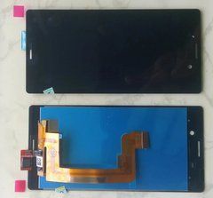 Дисплей Sony Xperia M4 Aqua E2312 модуль в зборі з тачскріном, чорний, без рамки