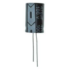 Конденсатор 470uF 100V 15*25 105C Hengxing LowESR, для питания FPV дронов