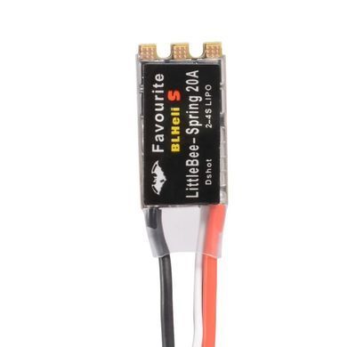 Регулятор мотору ESC 20A FVT LittleBee SPRING, 2&ndash;4S, BLHeli_S, DShot, OneShot, для 5" FPV-дронів