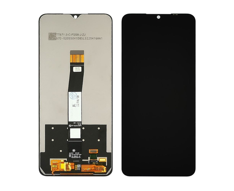 Дисплей Xiaomi Redmi 10C, модуль в сборе с тачскрином, Original PRC, черный, Original PRC, без рамки