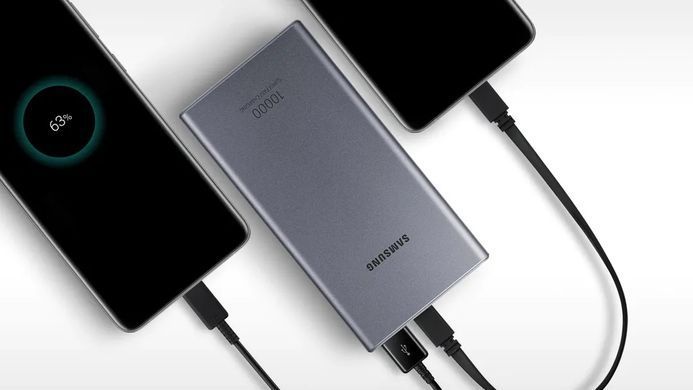 Повербанк Samsung EB-P3300 10000 mAh, PD25W Super Fast Charger, внешний аккумулятор, батарея, УМБ, power bank