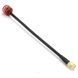 Антена RHCP 5.8G Rush Cherry 2 II 123mm 1.8Dbi, SMA-Male прямий, червона, для FPV дронів