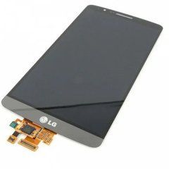 Дисплей LG D855 D856 G3 модуль в зборі з тачскріном, сірий, без рамки