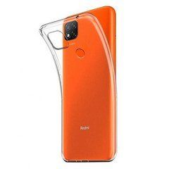 Чохол для телефону Xiaomi Redmi 9C силікон, прозорий
