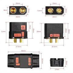 Конектор QS8-S Male Anti-Spark, безіскровий, 120A, під 6-10AWG, для потужних силових з'єднань