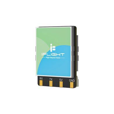 Приемник управления ELRS 915/2400MHz iFlight Diversity Dual Band 100mW, LR1121+ESP32-Pico D4+T-антенны 70мм