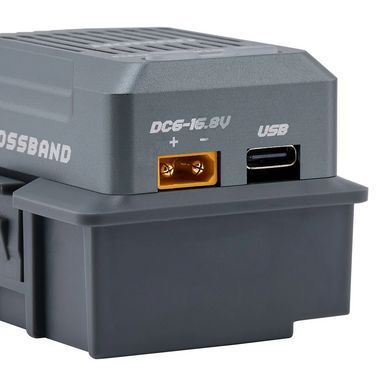 Зовнішній модуль передавача ELRS 900/2400MHz Radiomaster Nomad TX, 1W, Gemini Dual Band, + адаптер Micro