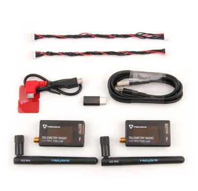 Комплект телеметрии 433Mhz 500mW HolyBro SiK Telemetry Radio V3 для APM, Pixhawk