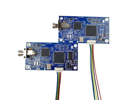 Медіаконвертер RX UART +відео 1080P AHD в оптоволокно, 40км, FC/UPC, одномодовий, 5-28V для FPV терміналів
