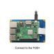 Дисплей 4.3" DSI, MIPI Interface, IPS 800&times;480, сенсорный емкостной, для одноплатных ПК Raspberry Pi 3/4