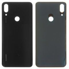 Задня кришка для телефону з склом камери Huawei P SMART Z, чорна, High Copy