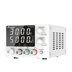 Лабораторний блок живлення Pro'sKit TE-6305NB 30V 5A 150W, з дисплеєм, регульований