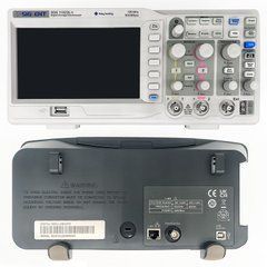 Осциллограф цифровой SIGLENT SDS1102DL+, 2-канальный, полоса пропускания 100Mhz, 7" TFT-дисплей 800&times;480