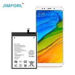 Аккумуляторная батарея BN44 для мобильного телефона Xiaomi Redmi 5 Plus, реальная емкость АКБ, Jimforl, High Copy