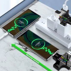 Тестер USB ATORCH U31, мультиметр амперметр вольтметр, USB/Type-C, для вимірювань