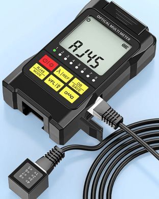 Мультитестер оптичний SAIVXIAN OPM VFL RJ45 15mw візуальний локатор пошкоджень, вимірювач потужності