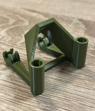 Хвостове кріплення на раму FPV для антен SMA+ELRS/TBS, база 36мм, стійки 20мм, 3D друк