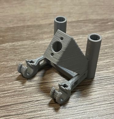 Хвостове кріплення на раму FPV для антен SMA+ELRS/TBS, база 27мм, стійки 30мм, 3D друк