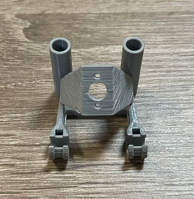 Хвостове кріплення на раму FPV для антен SMA+ELRS/TBS, база 27мм, стійки 30мм, 3D друк