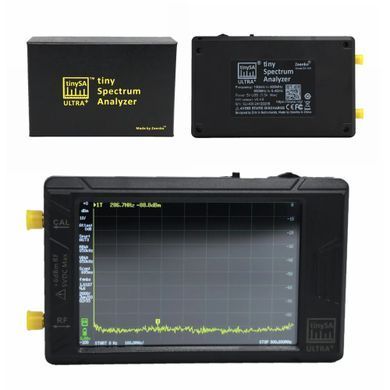 Аналізатор спектру радіочастот ZeenKo TinySA Ultra ZS406 100KHz-5.4Ghz, TFT 3.98&rdquo; (480х320)