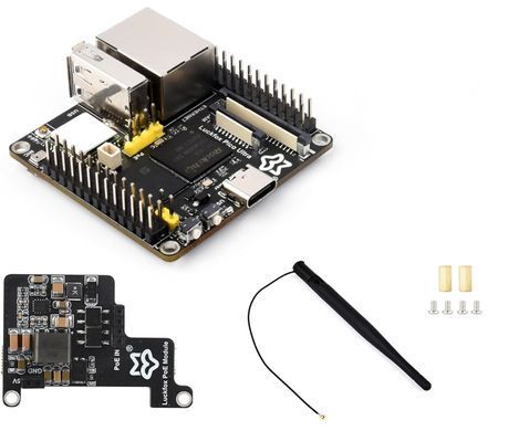 Плата розробки LuckFox Pico Ultra W + POE, RV1106, підтримка Linux, для проектів з комп&rsquo;ютерним зором