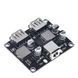 Понижуючий перетворювач напруги DC-DC 2xUSB 6-32V to 5V 3.4A, Step-Down конвертер, підтримка QC3.0, QC2.0, 18W