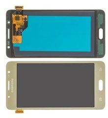 Дисплей Samsung J510 Galaxy J5 (2016) модуль в зборі з тачскріном, Oled Золотистий, без рамки