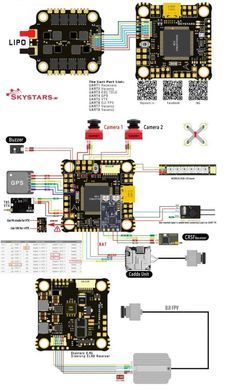 Стек польотний контролер+регулятор моторів Skystars H743 Single Gyro 30x30 + 60A ESC KO60 AM32, для FPV дронів