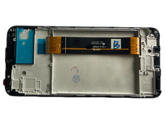 Дисплей Samsung A235 Galaxy A23 2022 модуль в зборі з тачскріном і рамкою, чорний, Original PRC, Original PRC, з рамкою