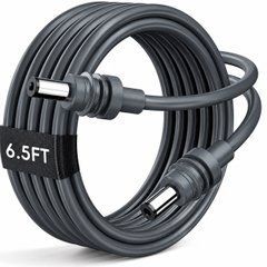 Кабель питания DC 5.5&times;2.1 мм &rarr; DC 5.5&times;2.1 мм (DC5521), Male-Male, 2 м, водозащищенный, для Starlink