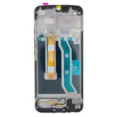 Дисплей REALME C11 модуль в сборе с тачскрином и рамкой, Original PRC, черный, Original PRC, с рамкой