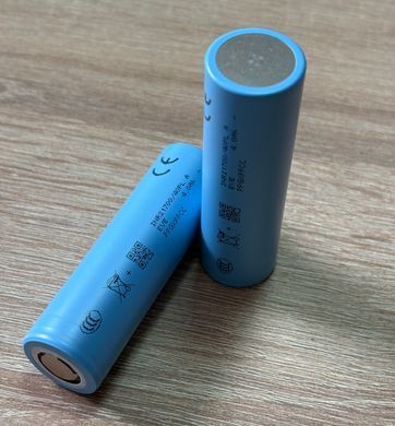 Акумулятор 21700 4000mAh 70A Li-Ion EVE 40PL високострумовий, під точкове зварювання