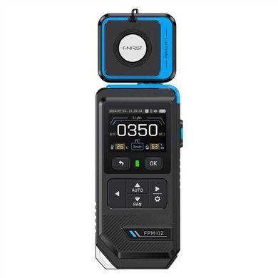 Люксметр FNIRSI FPM-02 3in1, вимірювання освітленості Lux/FC, температури та вологості, 2.0" TFT дисплей
