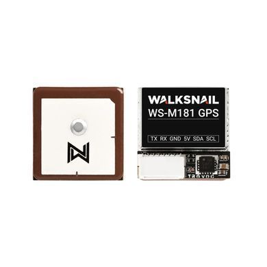 GPS модуль для дрона CADDX Walksnail WS-M181 M10 GNSS, 18X18X4.6mm, компас QMC5883