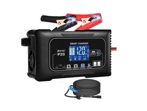 Зарядное устройство HTRC 220V->12V/24V, 20A универсальное, для всех типов АКБ - LiFePO4, AGM, GEL