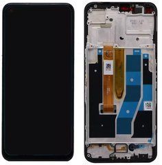 Дисплей OnePlus Nord CE 2 Lite 5G модуль в сборе с тачскрином и рамкой, черный, High Copy, с рамкой