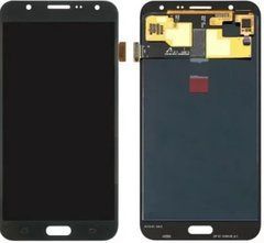 Дисплей Samsung J700 Galaxy J7 модуль в зборі з тачскріном, чорний, без рамки
