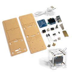 Набір початківця DIY- Метеостанція WiFi, тренувальна плата конструктор для складання та пайки