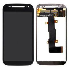 Дисплей Motorola Moto E2 XT1505, XT1511, 1524 модуль в зборі з тачскріном, чорний, без рамки