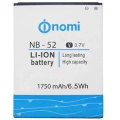 Аккумуляторная батарея NB-52 для мобильного телефона Nomi i501