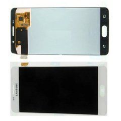 Дисплей Samsung A510 Galaxy A5 (2016) модуль в зборі з тачскріном, білий, TFT, High Copy, без рамки