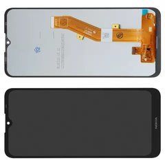 Дисплей Nokia C10 модуль в сборе с тачскрином, Original PRC, черный, Original PRC, без рамки