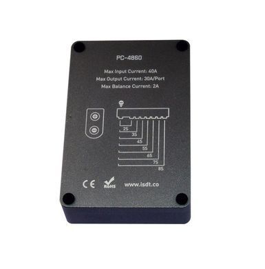 Контролер паралельної зарядки ISDT PC-4860 1-8S, 4xXT60, 30-40A