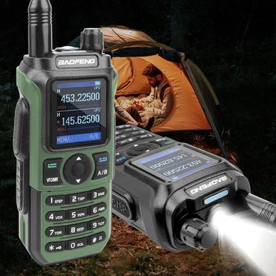 Рация Baofeng UV-21 PRO V2 многодиапазонная 5W, с дисплеем и USB-C зарядкой