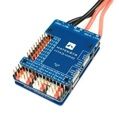 Політний контролер Matek H7A3-WING для крил, 30.5x30.5mm, сумісний з Ardupilot, для БПЛА літакового типу