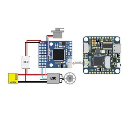 Перетворювач сигналу Matek CAN-L4-PWM DroneCAN to PWM на 9 каналів, для безпілотних систем