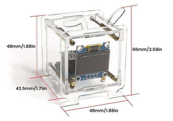 Набір початківця DIY- Метеостанція WiFi, тренувальна плата конструктор для складання та пайки