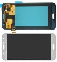 Дисплейний модуль для телефону Samsung J701F / DS Galaxy J7 Neo в зборі з тачскріном, срібний, Original, Original, без рамки